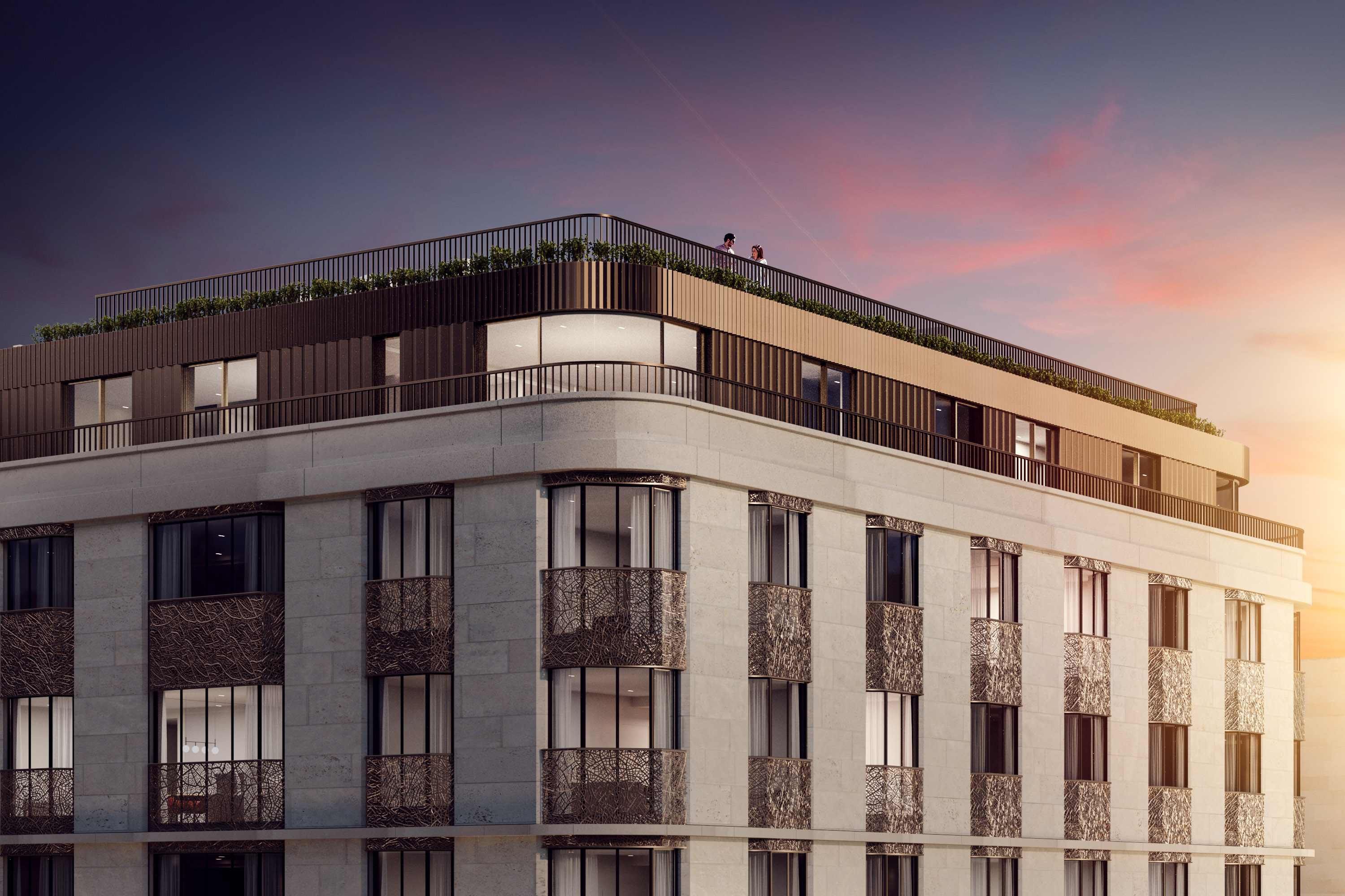 伦敦·摄政公馆 W1 Place 外立面