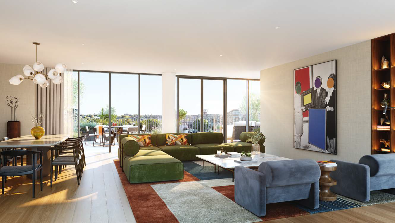 伦敦·Hurlingham Waterfront 样板间