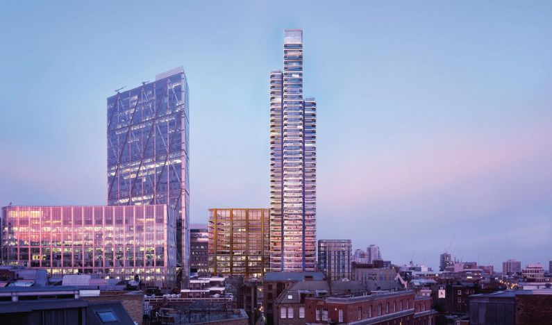 伦敦·资本大厦 Principal Tower 外立面