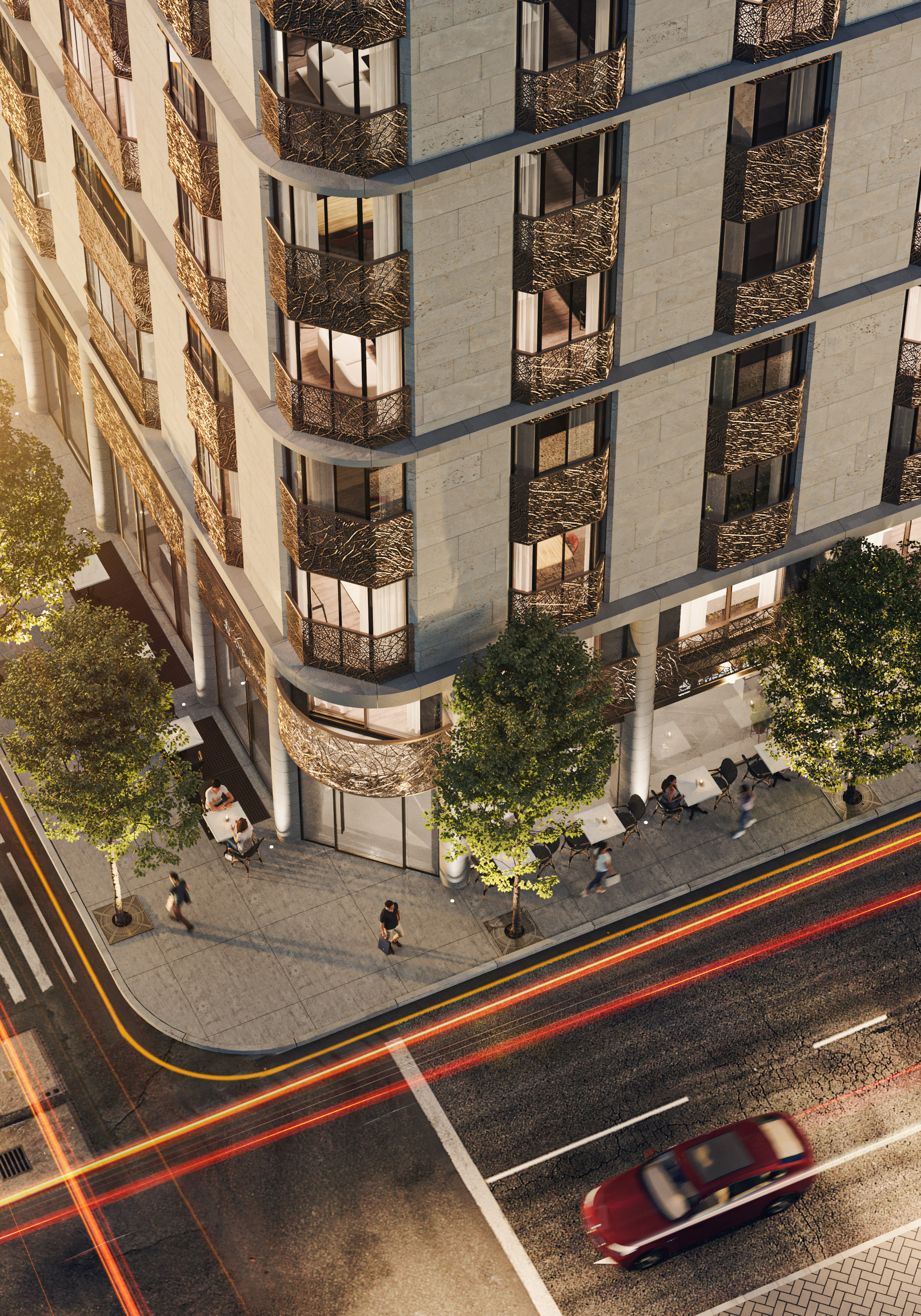 伦敦·摄政公馆 W1 Place 外立面