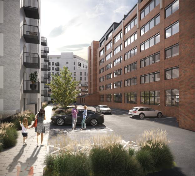 伦敦·佩米尔广场 Papermill House 外观