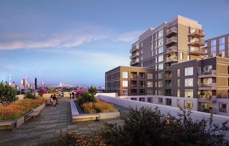 伦敦·欧沃苑 Oval Village 外立面