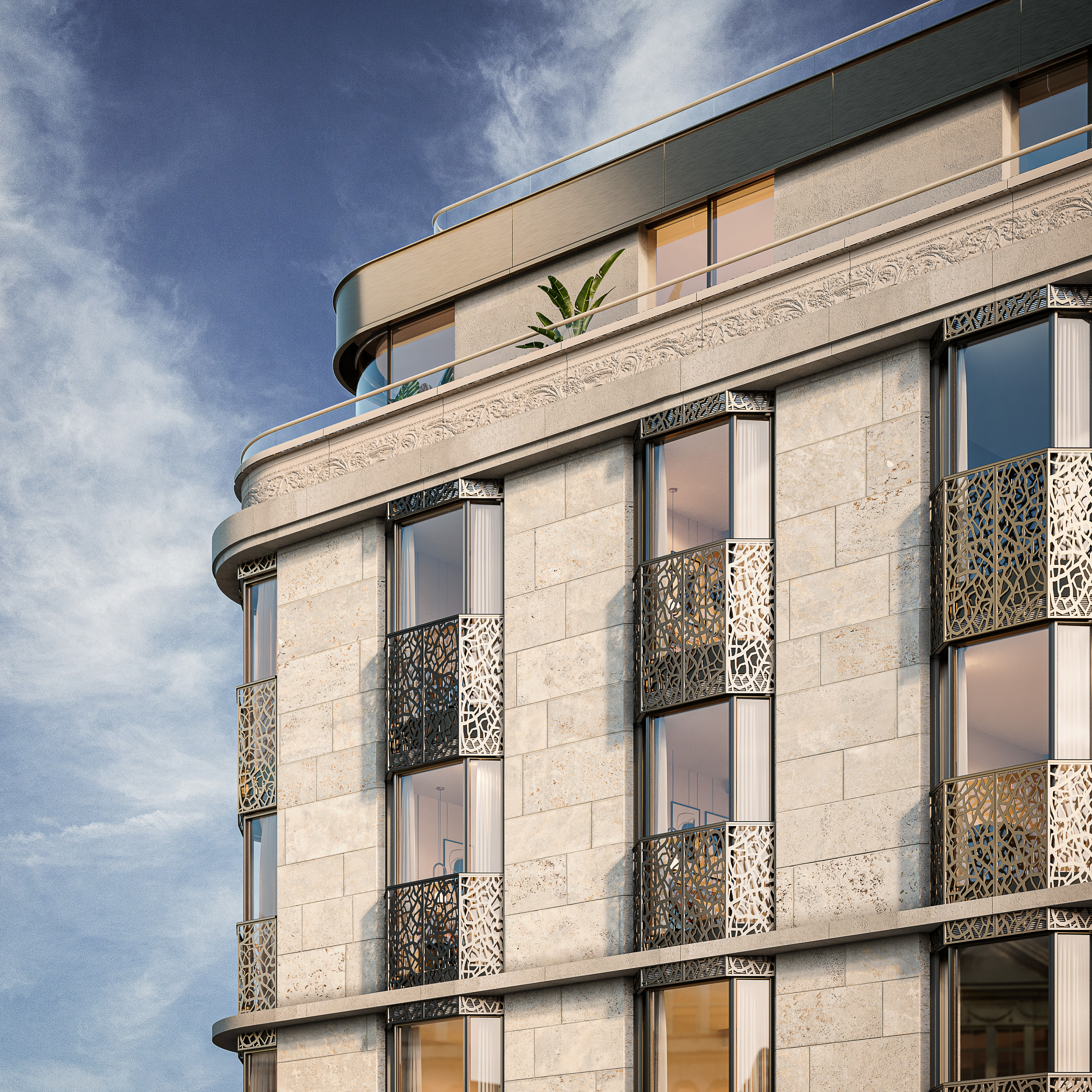 伦敦·摄政公馆 W1 Place 外立面