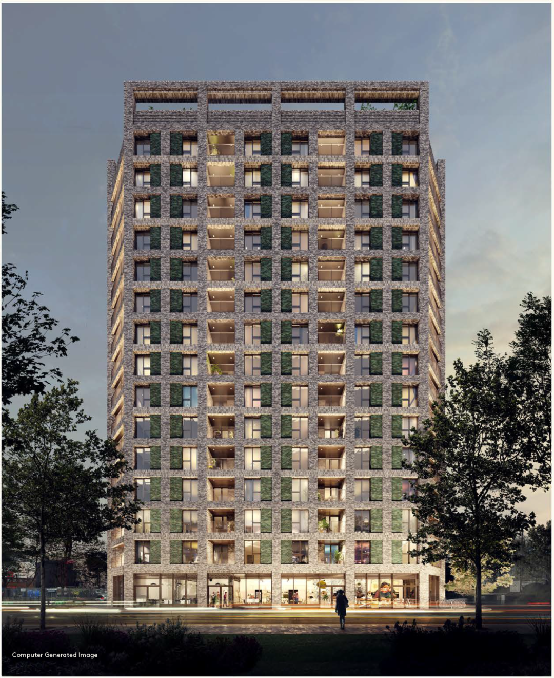 伦敦·Bookbinder Point 外立面