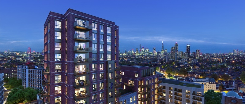 伦敦·欧沃苑 Oval Village 外立面