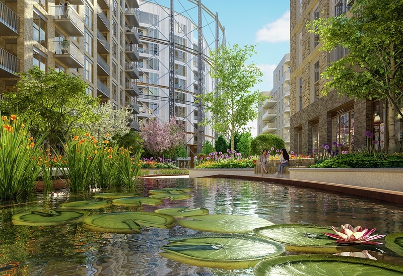 伦敦·欧沃苑 Oval Village 外立面