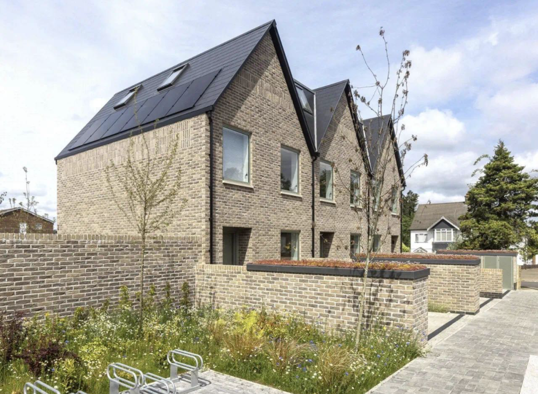 伦敦·Elmwood Crescent 外立面