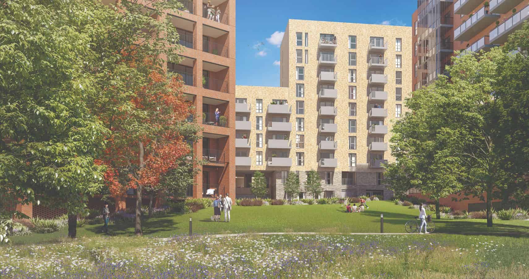 伦敦·亨登水岸 Hendon Waterside 外立面