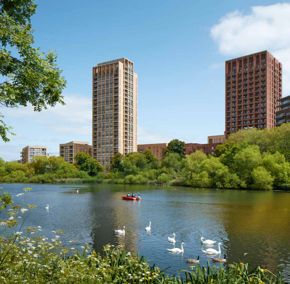 伦敦·亨登水岸 Hendon Waterside 外立面