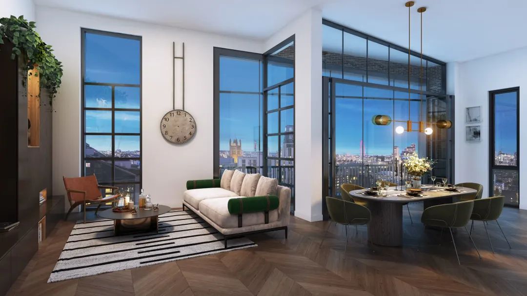 伦敦·格莱费广场 Graphite Square 样板间