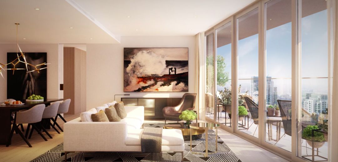 伦敦·大道公园10号 10 Park Drive 样板间