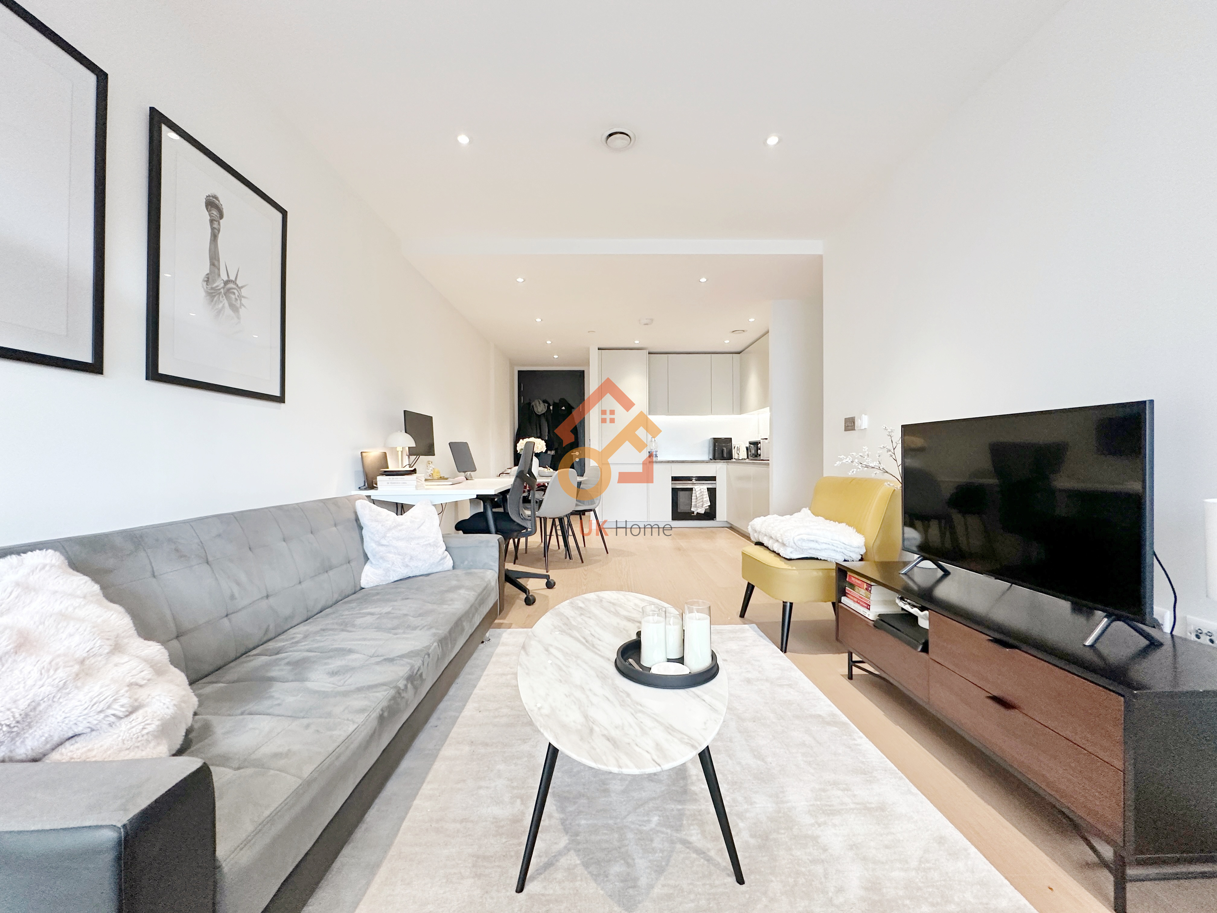 伦敦Greenwich Peninsula·1房1卫·Upper Riverside 房源图片