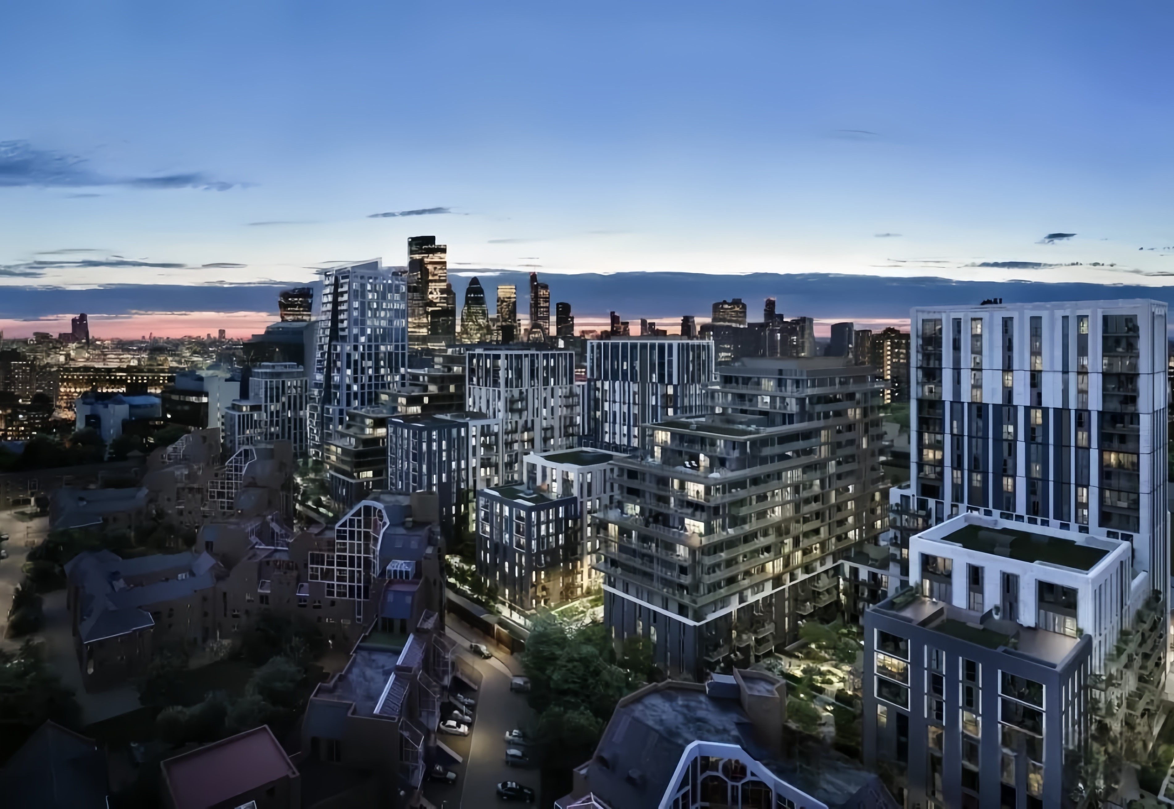 伦敦Tower Bridge•2+1房•Gauging Square 外立面