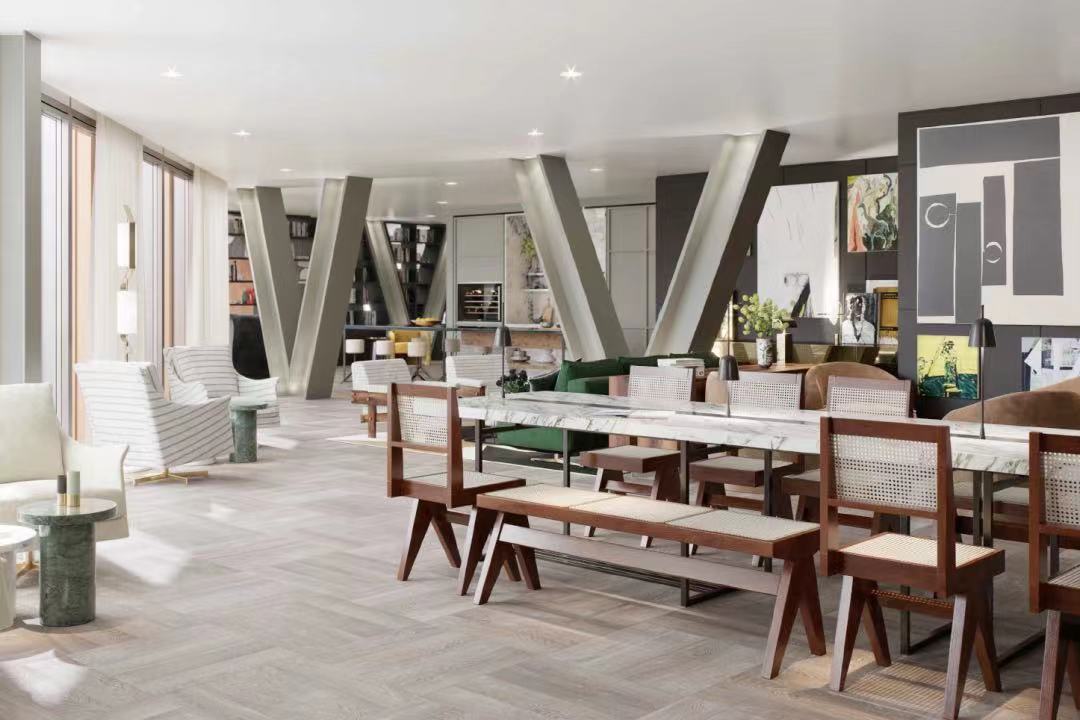 伦敦·荣冠豪庭 One Crown Place 项目配套