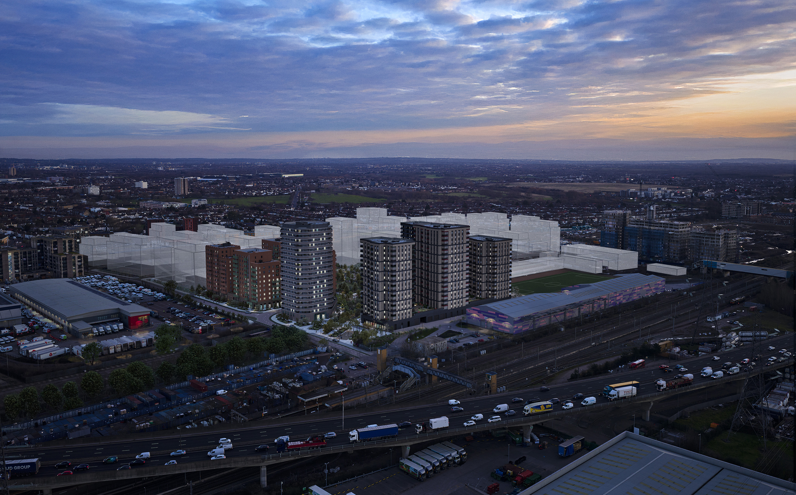 伦敦·Dagenham Green 配套