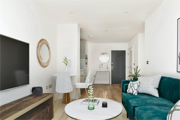 伦敦·佩米尔广场 Papermill House 样板房