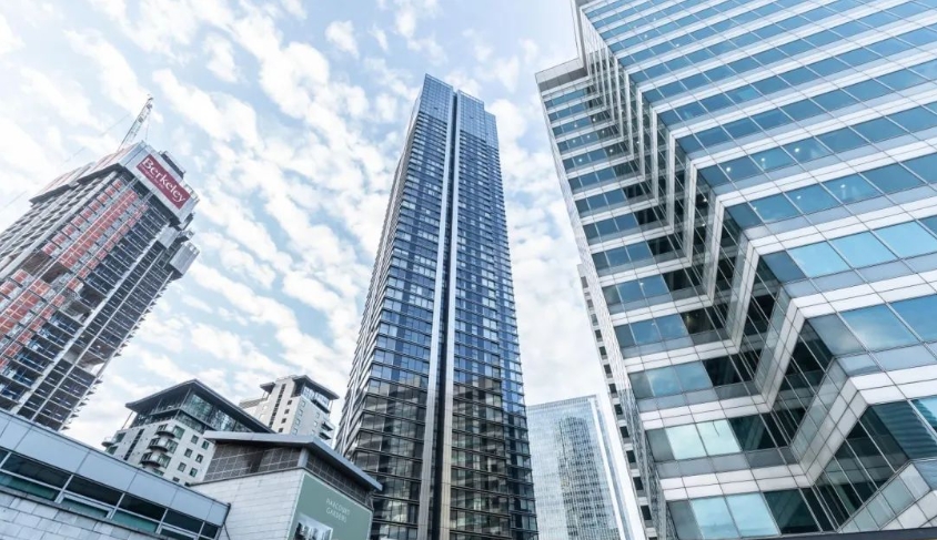 伦敦金丝雀码头•2房•Hampton Tower 外立面