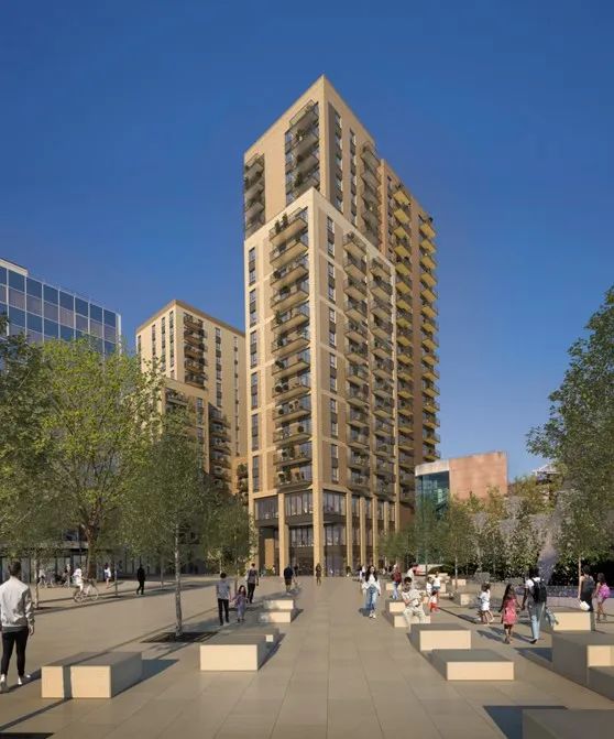 伦敦·温布利花园公馆 Wembley Park Gardens 外立面