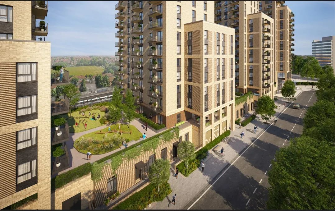 伦敦·温布利花园公馆 Wembley Park Gardens 外立面