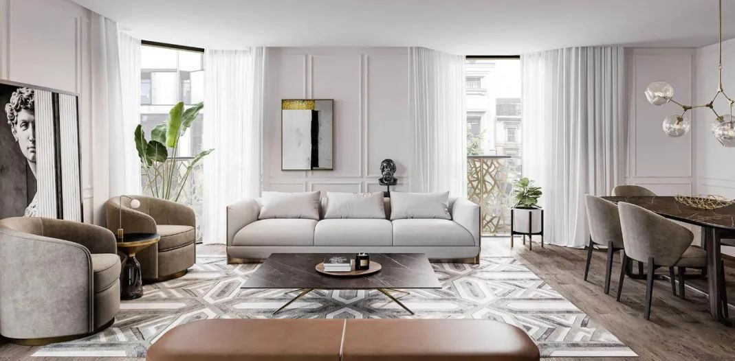 伦敦·摄政公馆 W1 Place 样板间