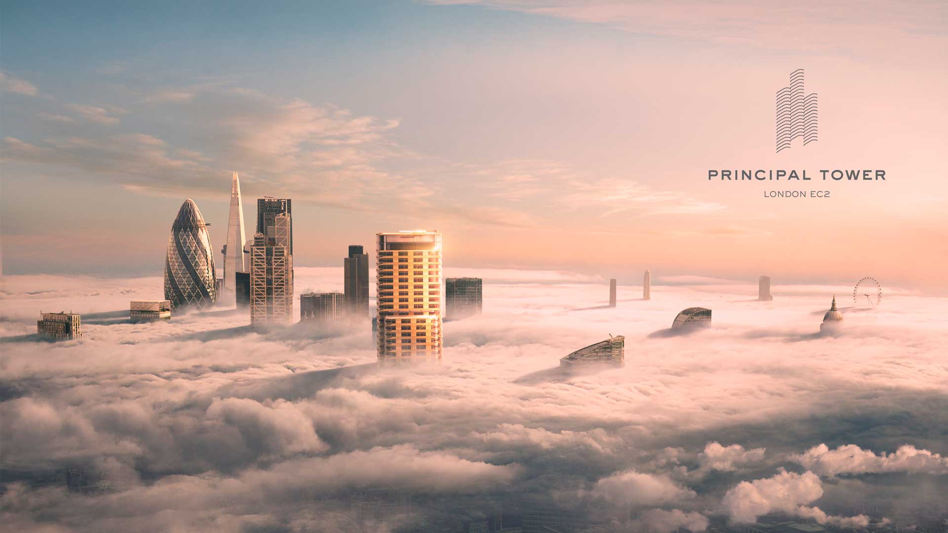 伦敦·资本大厦 Principal Tower 外立面