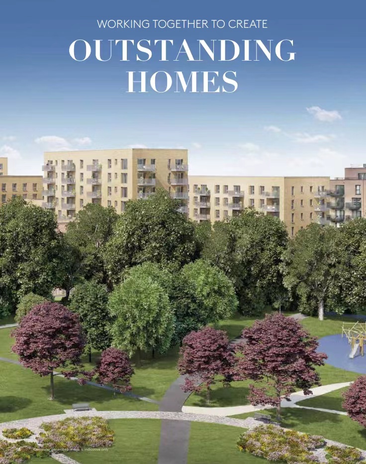 伦敦·兰普顿公馆 Lampton Parkside 外立面