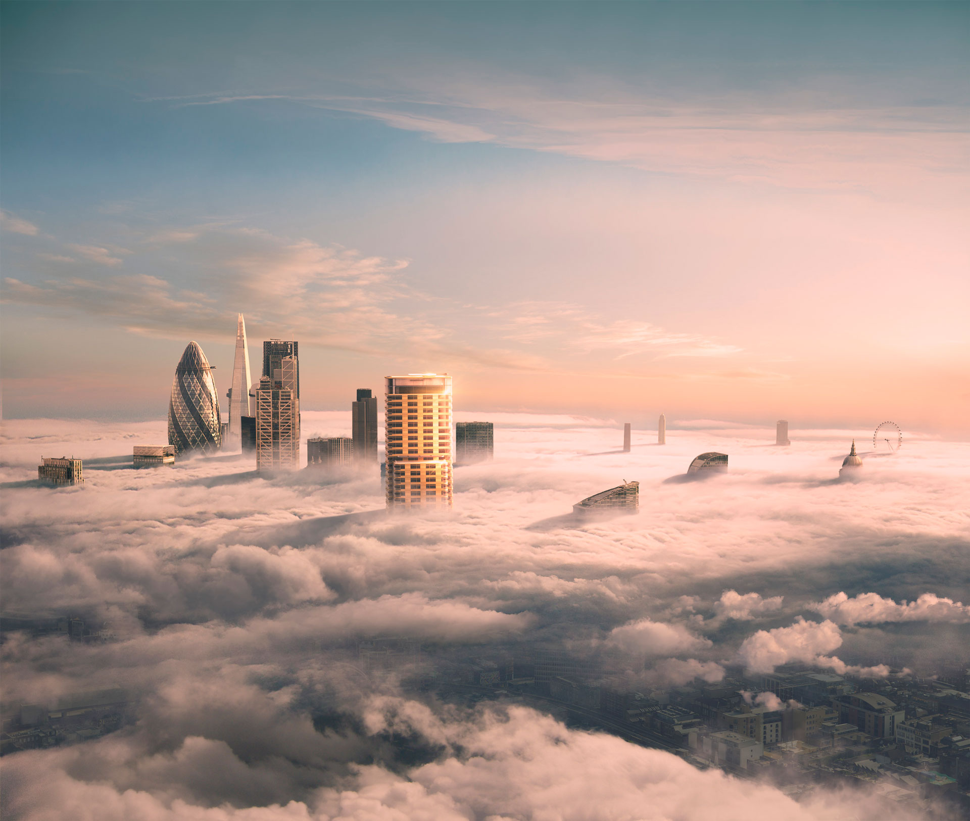 伦敦·资本大厦 Principal Tower 外立面