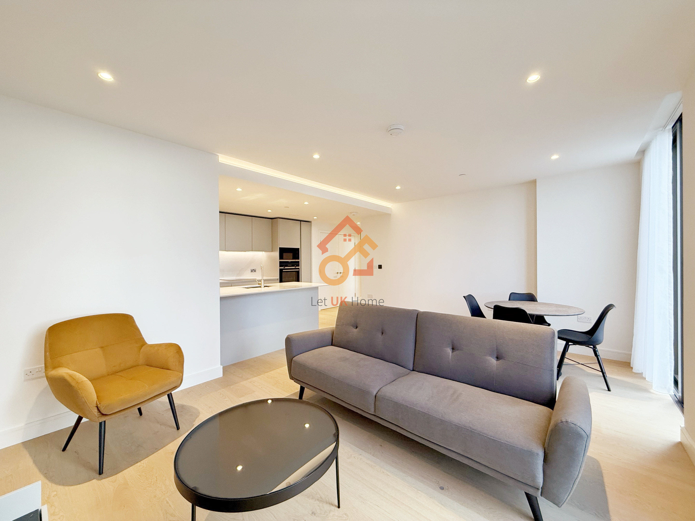 伦敦金丝雀码头•1房•Harcourt Tower 房源图片