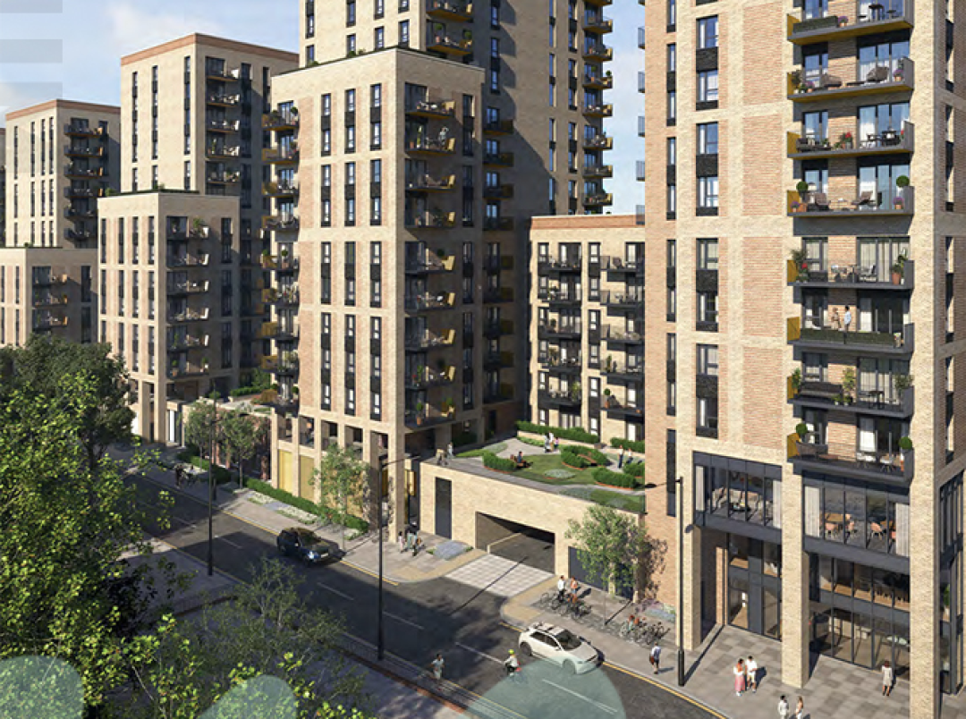 伦敦·温布利花园公馆 Wembley Park Gardens 外立面