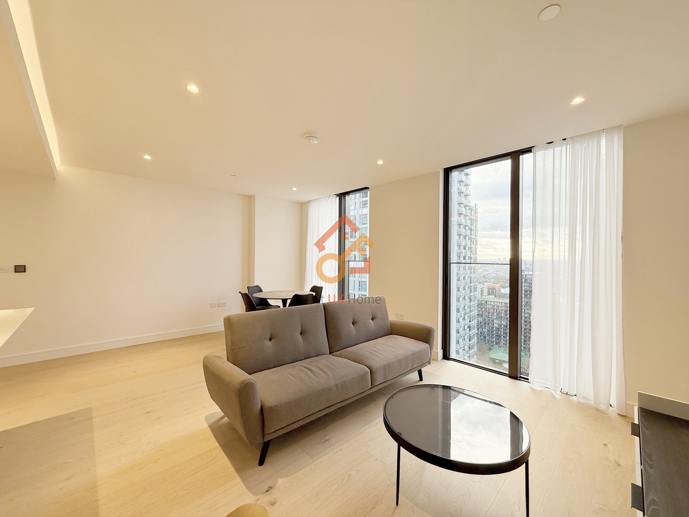 伦敦金丝雀码头•1房•Harcourt Tower 房源图片