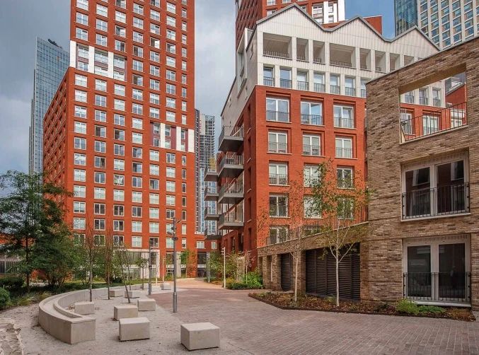 伦敦·Keybridge 外立面