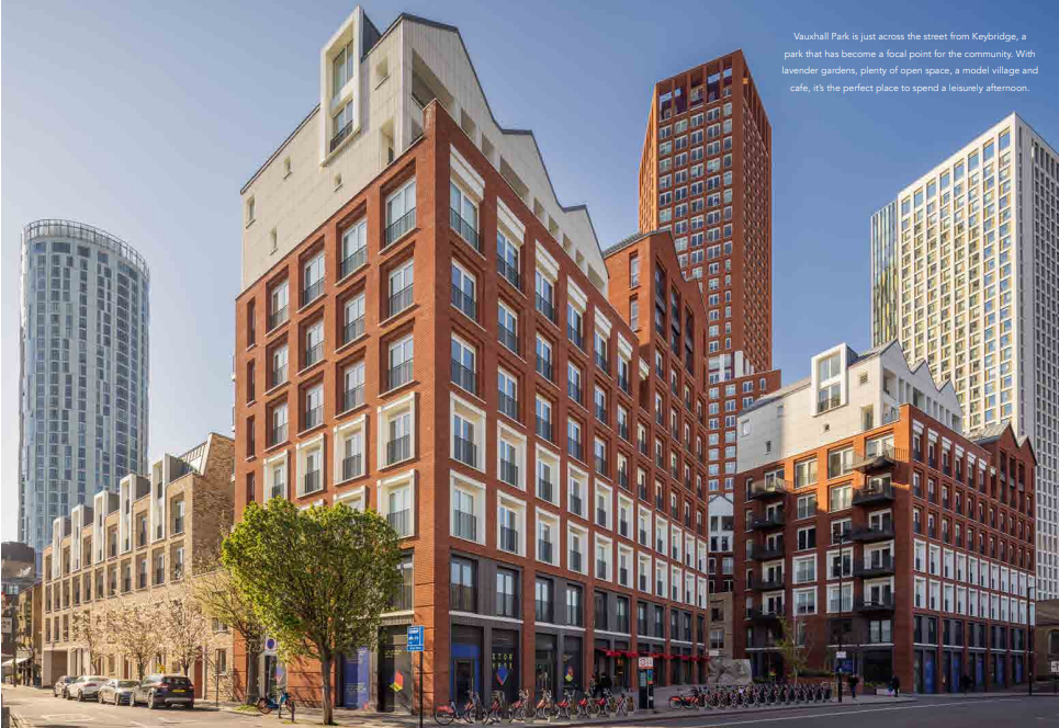 伦敦·Keybridge 外立面