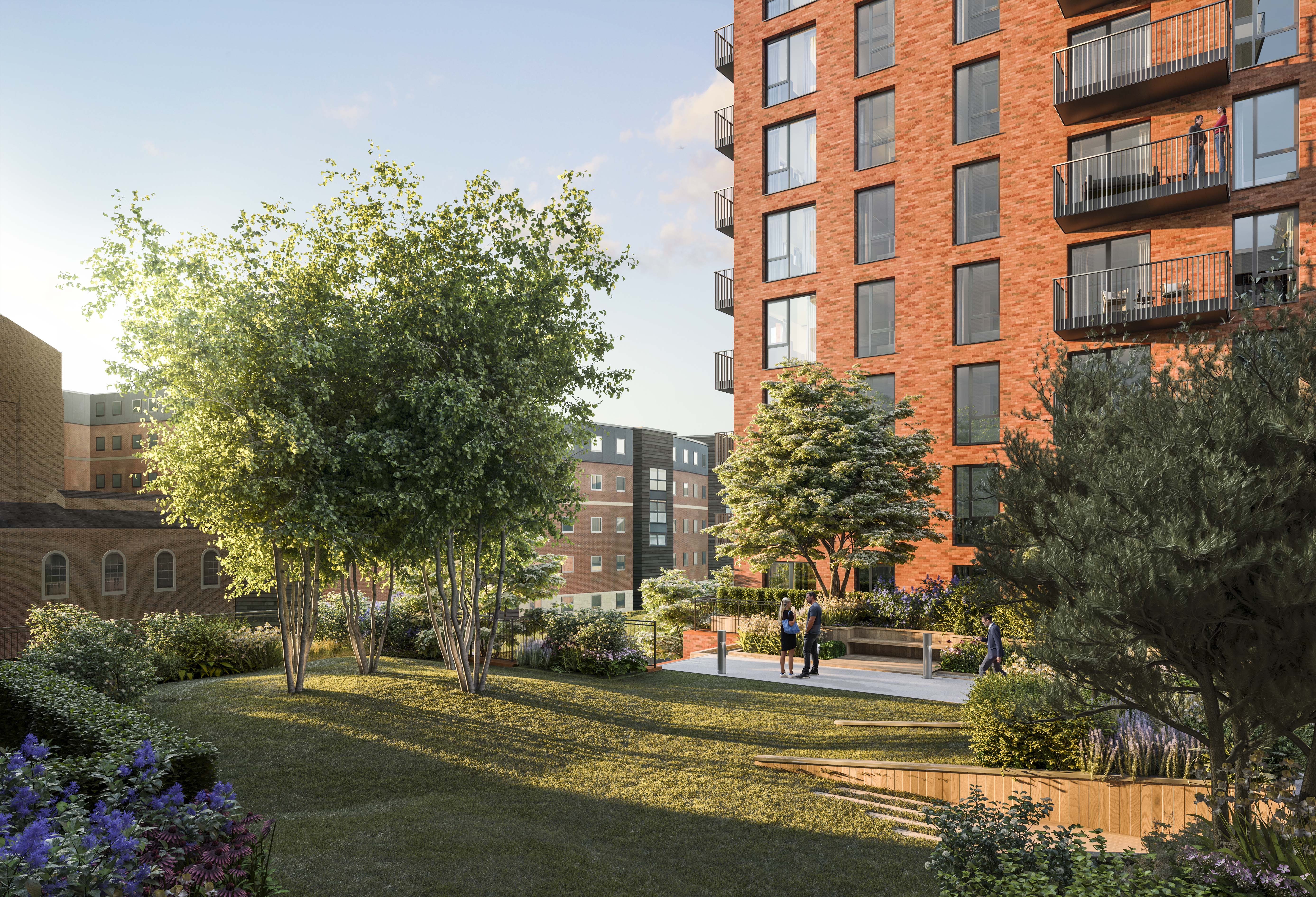 伯明翰·雪山名居 Snow Hill Wharf 外立面