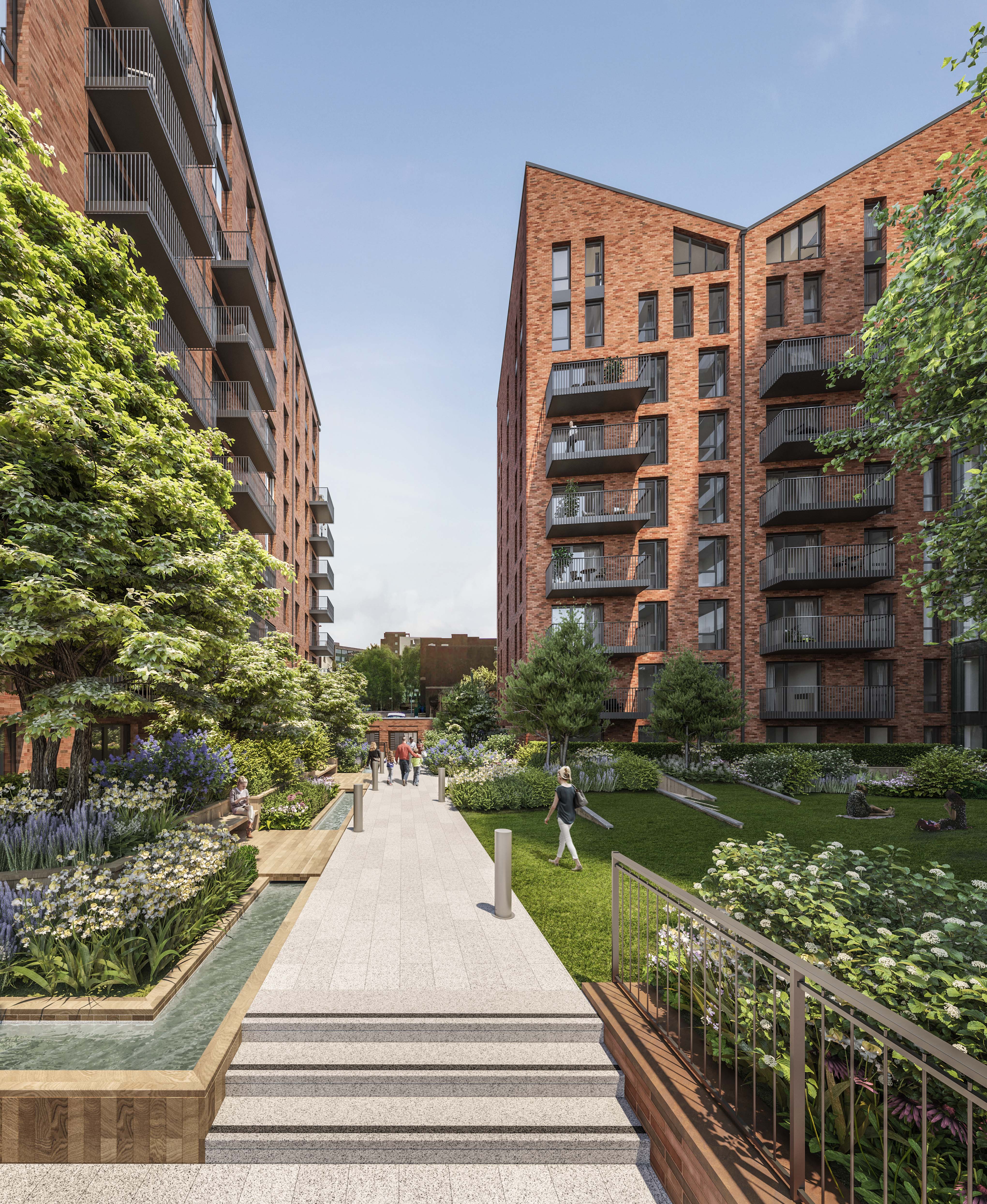 伯明翰·雪山名居 Snow Hill Wharf 外立面