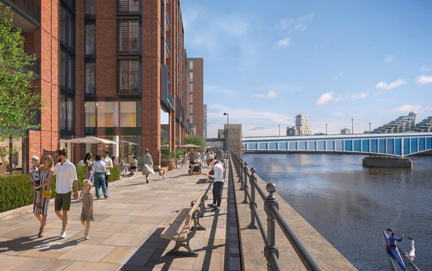 伦敦·Hurlingham Waterfront 样板间