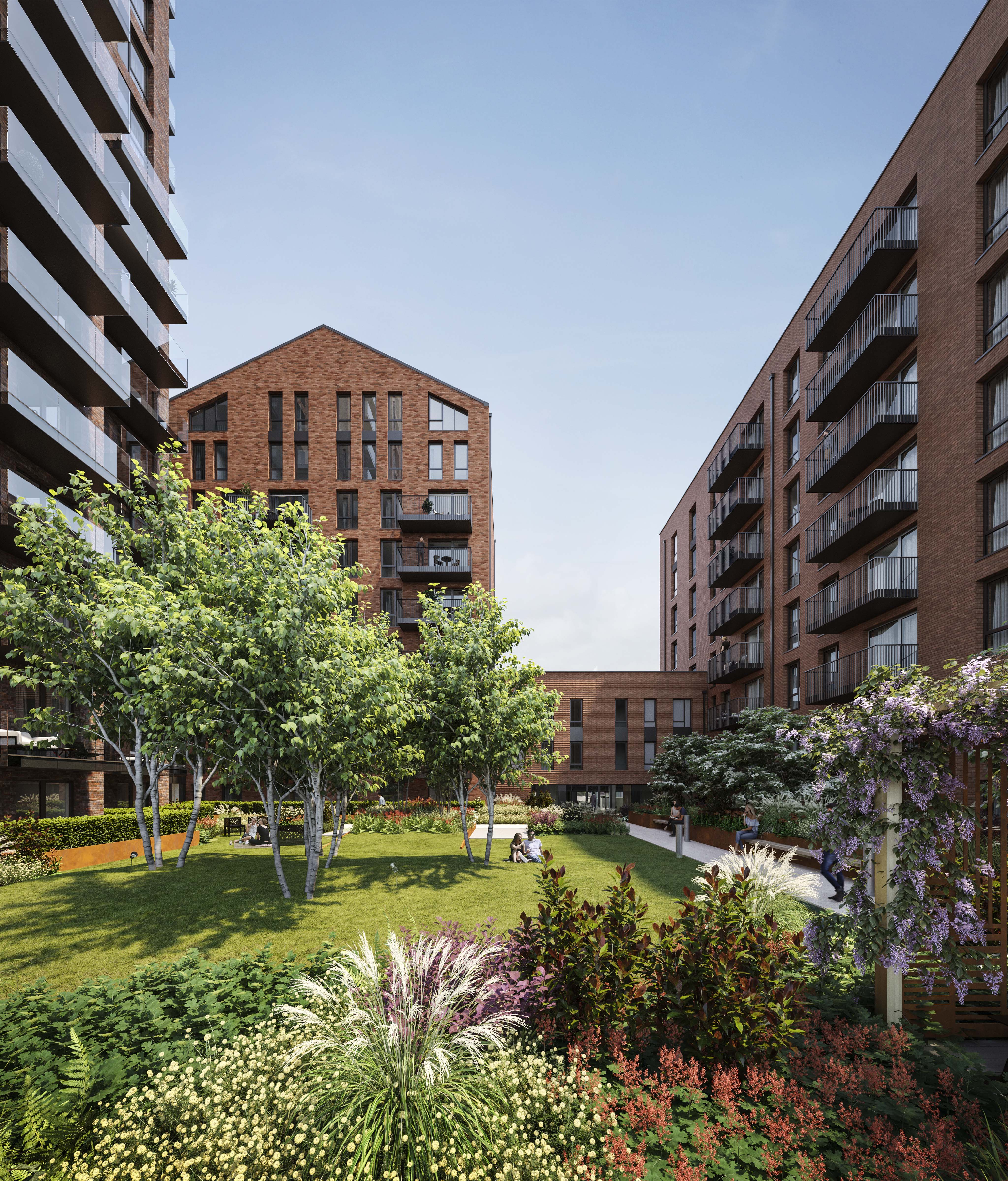 伯明翰·雪山名居 Snow Hill Wharf 外立面