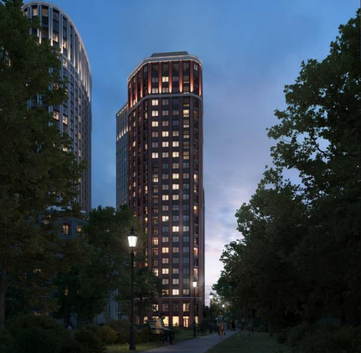 伦敦·Trillium 外立面