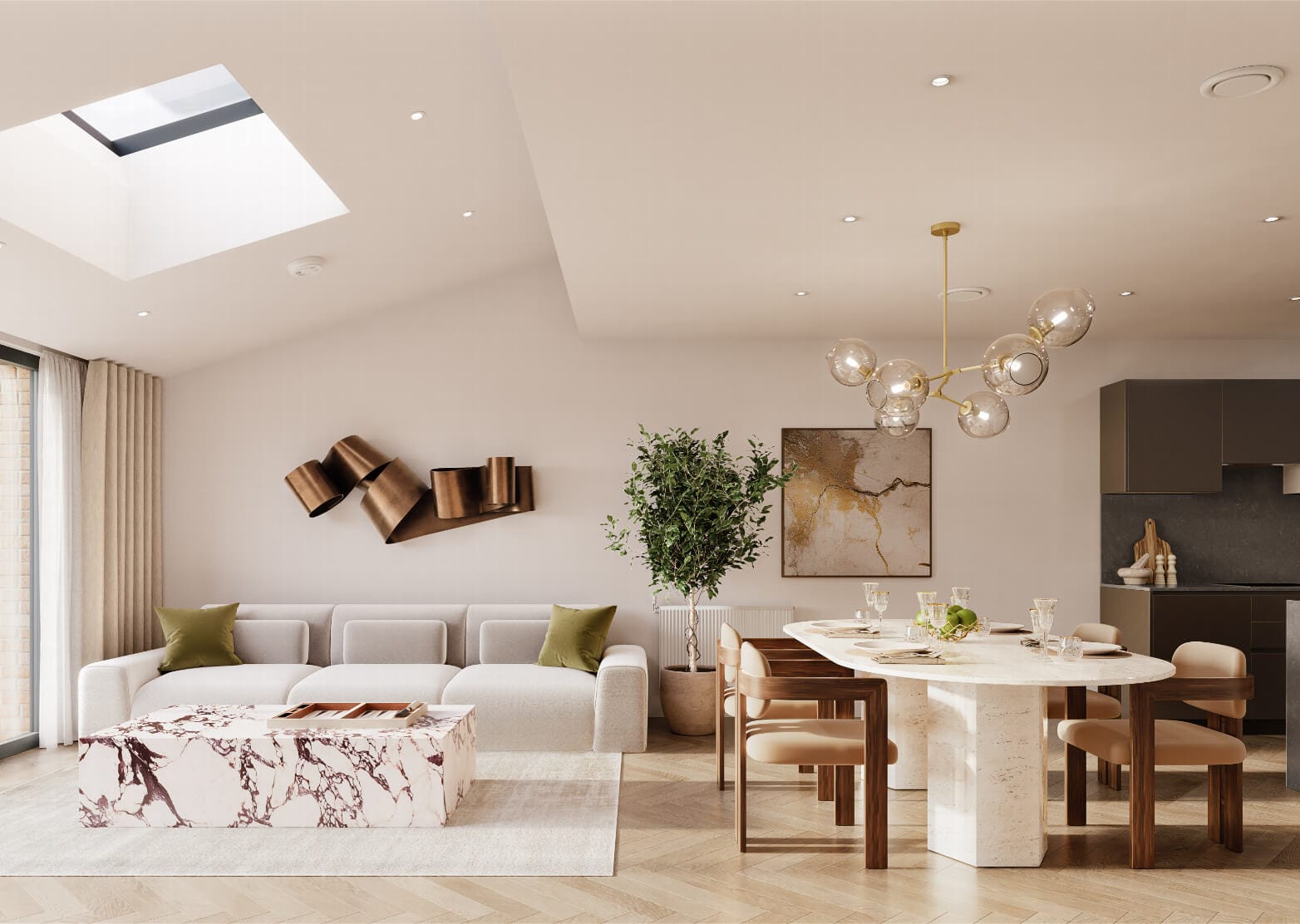 伦敦·亨登水岸 Hendon Waterside 样板间