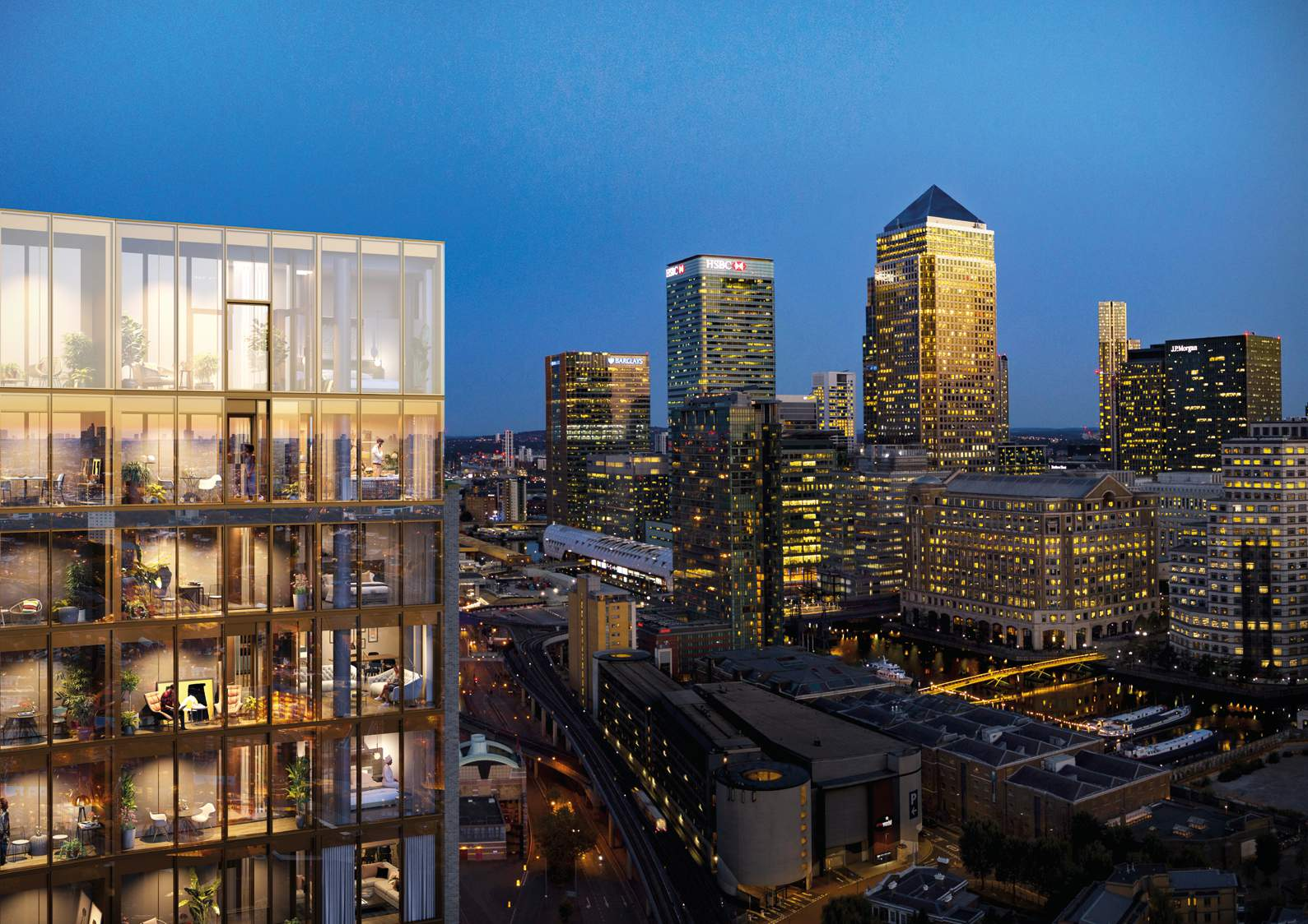 伦敦·水晶大厦 Vetro 外立面