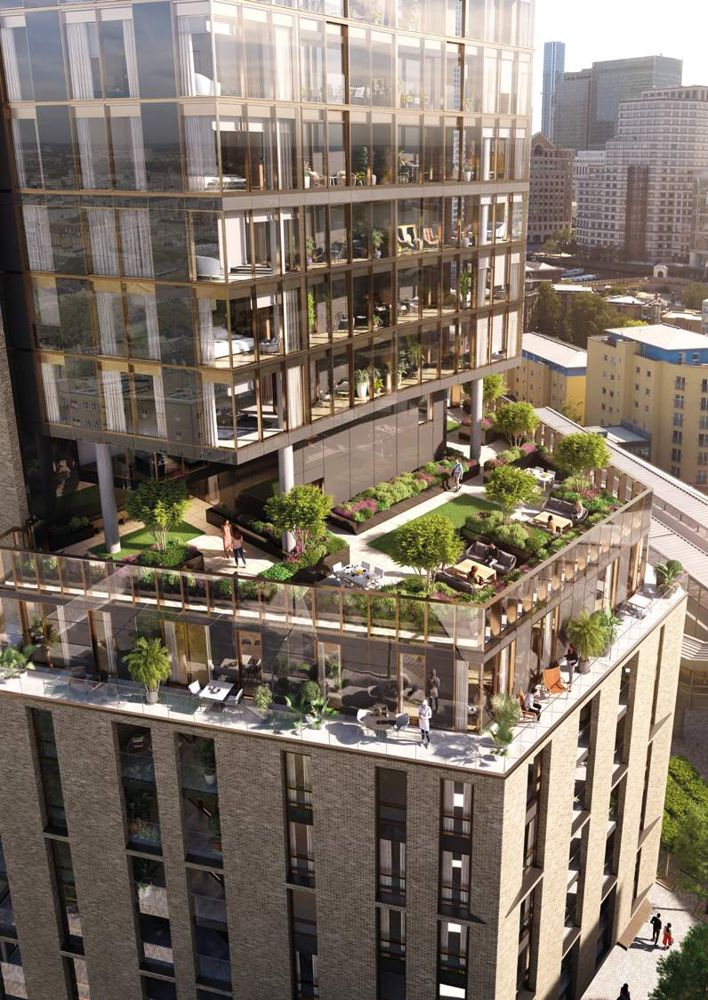 伦敦·水晶大厦 Vetro 外立面