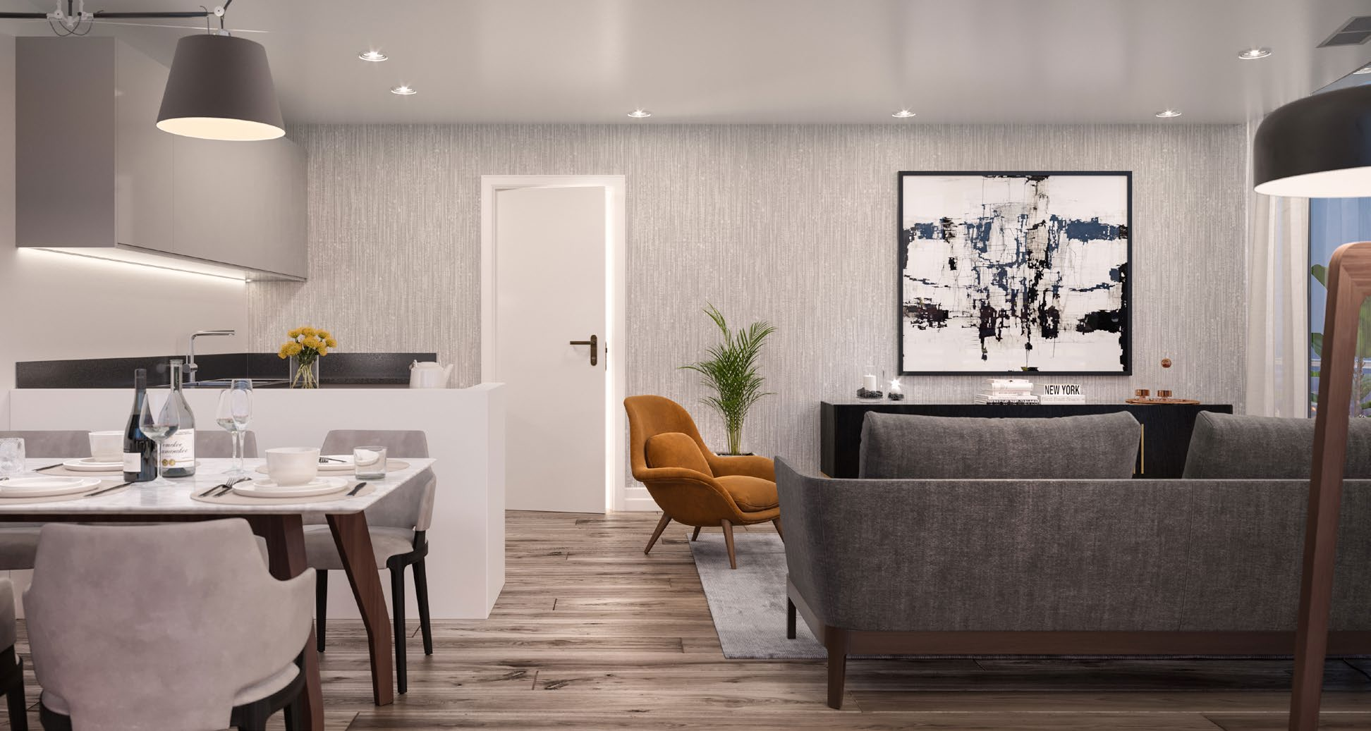 曼彻斯特·X1 Manchester Waters 样板间