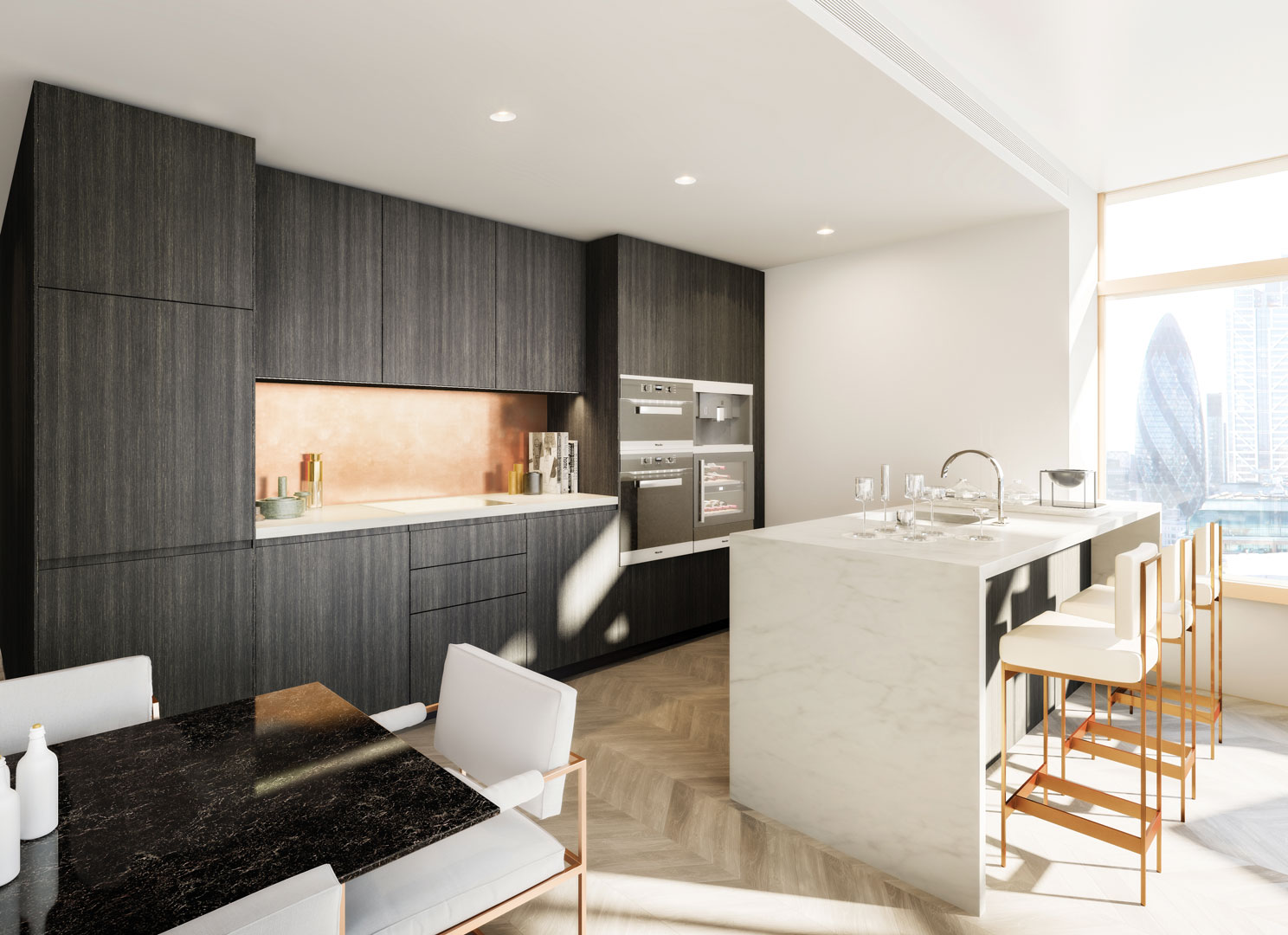 伦敦·资本大厦 Principal Tower 样板间