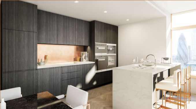 伦敦·资本大厦 Principal Tower 样板间