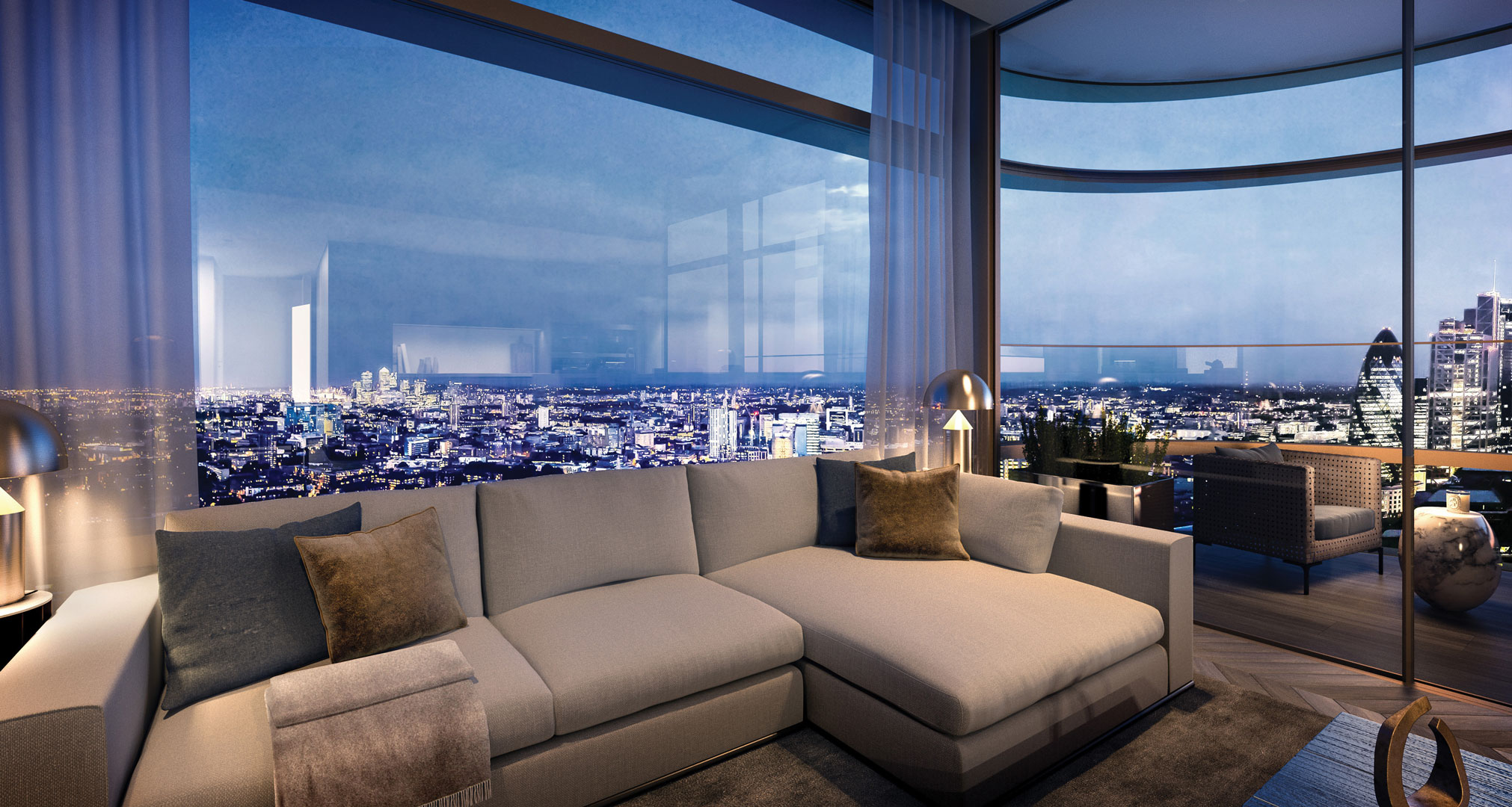 伦敦·资本大厦 Principal Tower 样板间