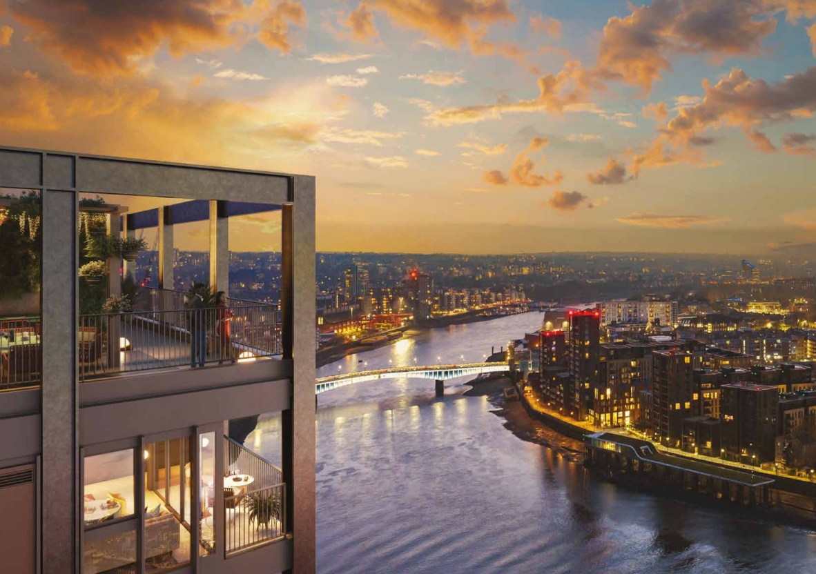 伦敦·巴特西水岸 The HiLight 外立面