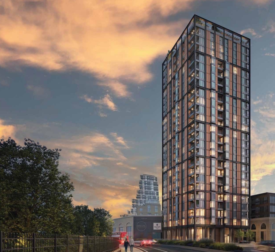 伦敦·巴特西水岸 The HiLight 外立面