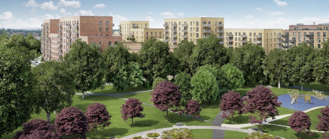 伦敦·兰普顿公馆 Lampton Parkside 外立面