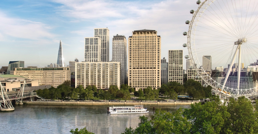 伦敦·南岸广场 Southbank Place 外立面