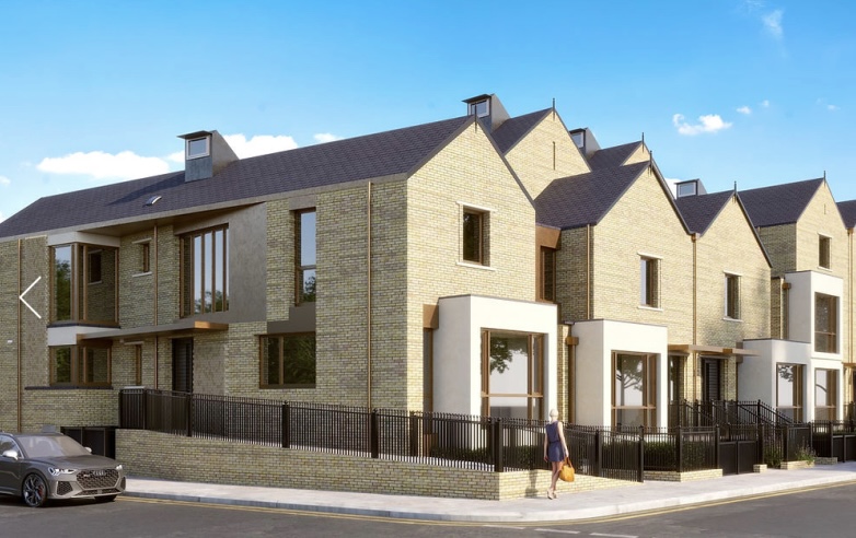 伦敦·德威村 Soane Place 外立面