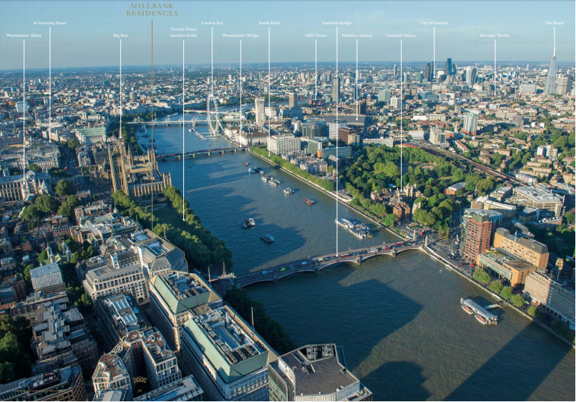 伦敦·米尔班克 9 Millbank 外立面